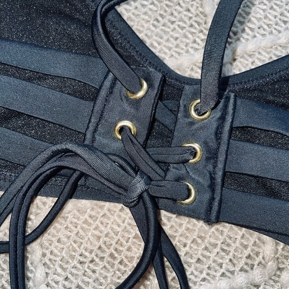 Caged Back Bikini Top | $1 with any purchase - Picture 3 of 4